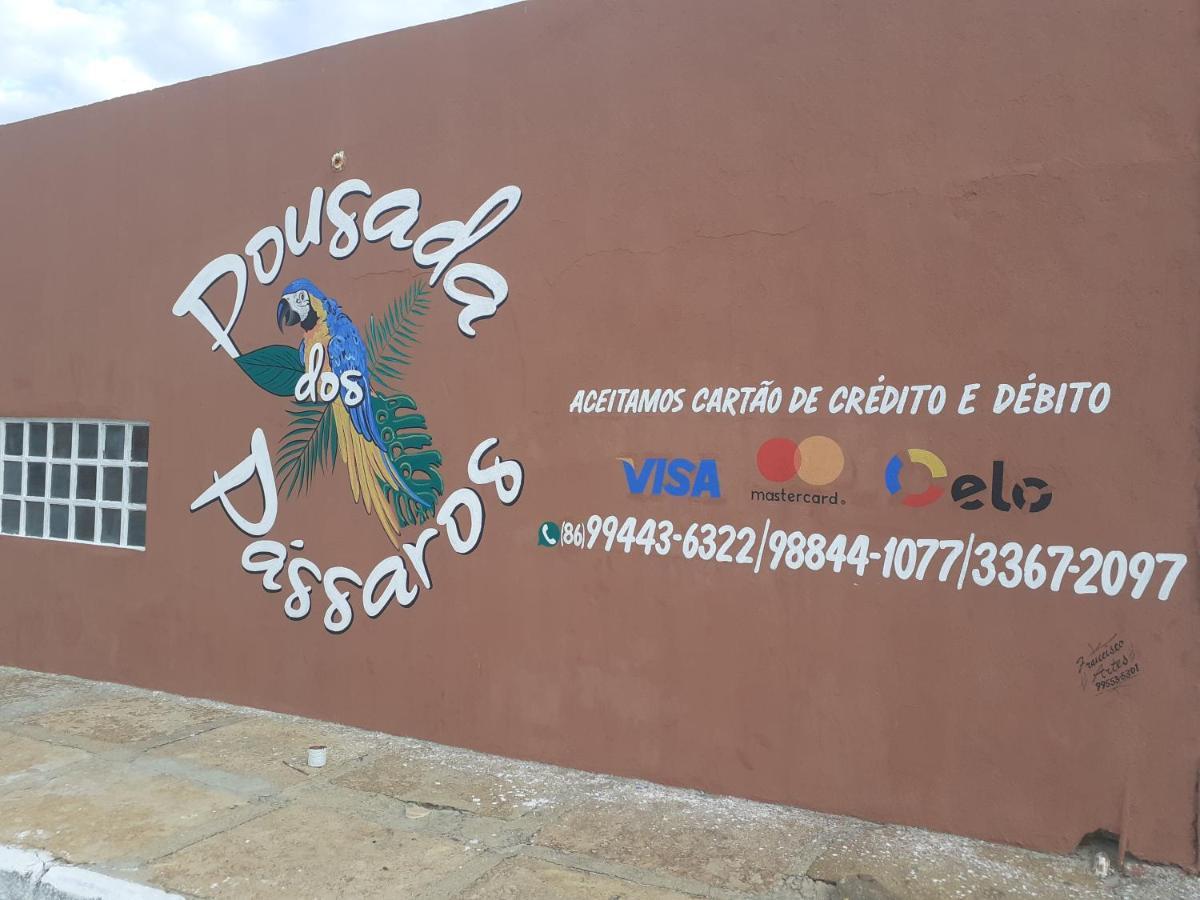 Pousada Dos Passaros Luis Correia Luaran gambar